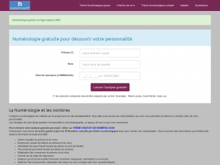 Numérologie gratuite : Découvrez le secret de vos prénom, nom et date de naissance et lisez votre thème numérologique gratuit avec ou complet avec vos prévisions 2018-2019-2020 !