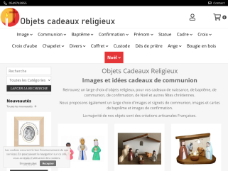 Objets cadeaux religieux