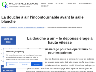 Douche à air