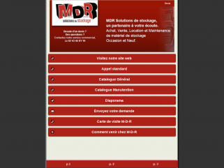 Site mobile M-D-R.com