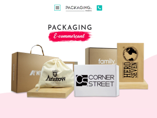 Packaging Paris, boîtes, boîtes d'expédition et emballages pour e-boutique, e-shop et e-commerce