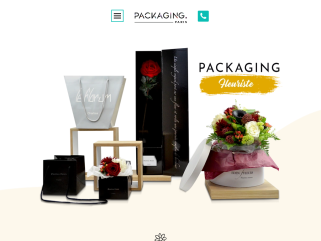 Packaging Paris, emballage personnalisé fleurs, fleuristes et décoration florale