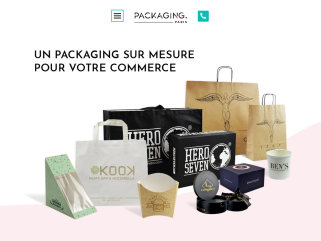 Packaging Paris, fabrication de sacs, boîtes et emballages personnalisés