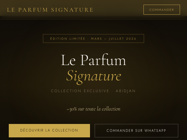 Le Parfum Signature