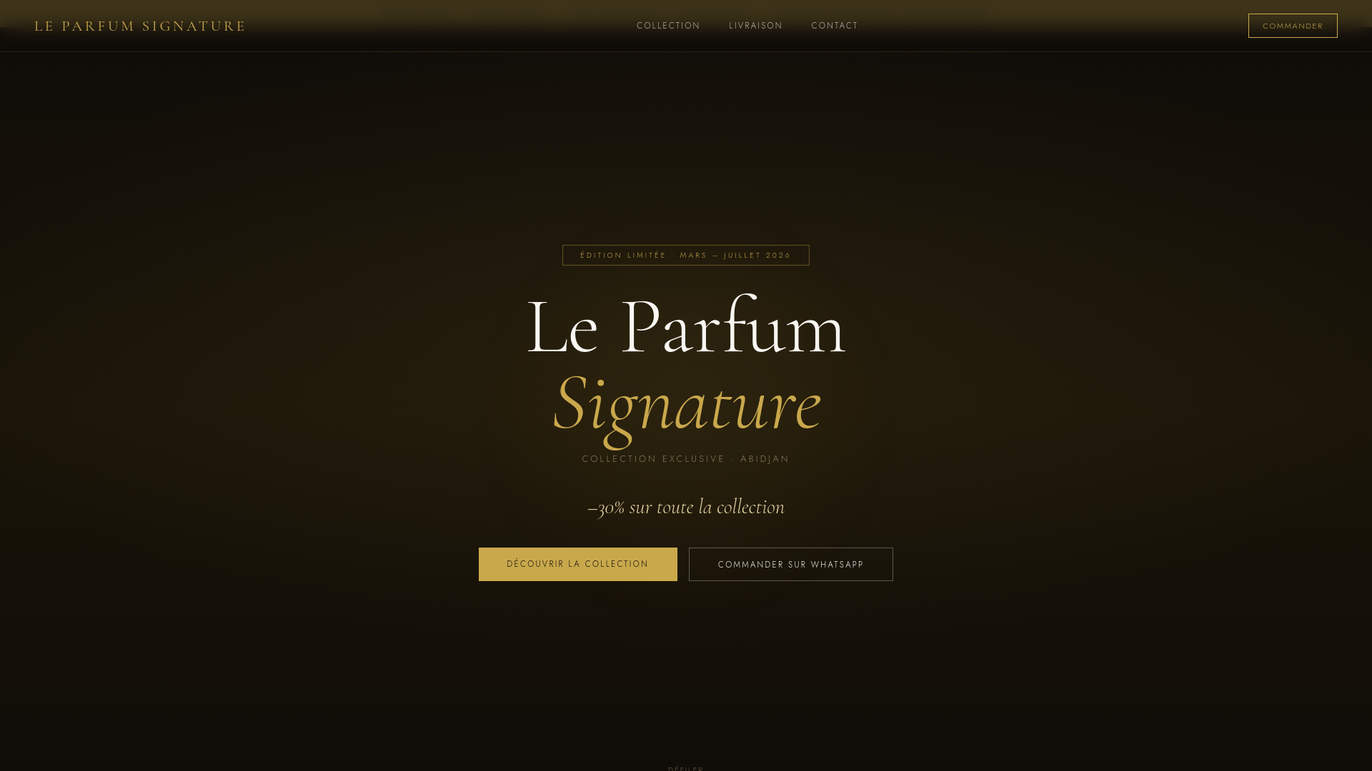 Le Parfum Signature