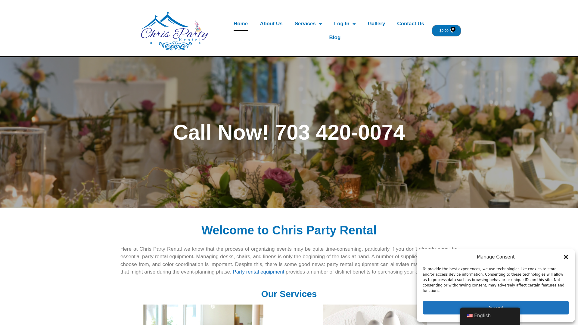 Capture d'écran de Event Rental equipment /Party Rentals/