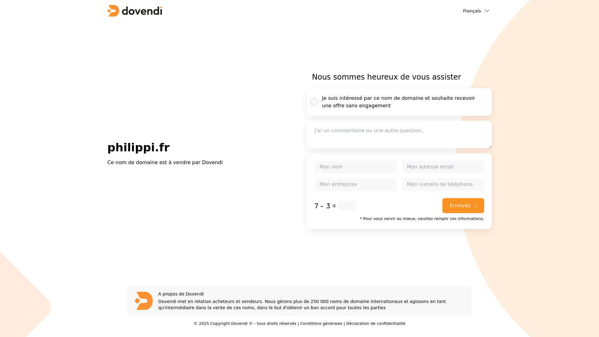 Capture d'écran de PHILIPPI