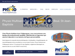 Physio Multiservices Châteauguay CNESST & SAAQ
