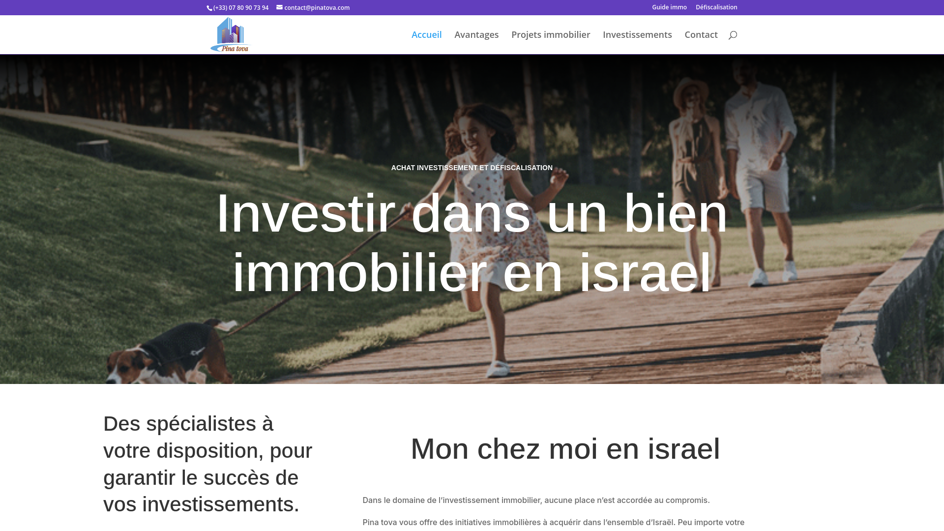Capture d'écran de Vente et achat immobilier en israel