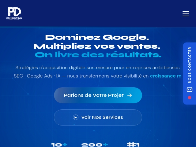 Agence SEO Cotonou & Expert Google Ads B&eacute;nin &mdash; Prince DJETTA