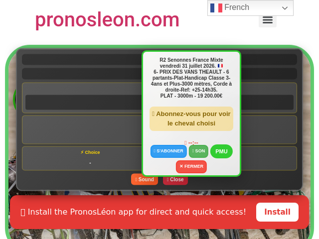Les Pronos de L&eacute;on