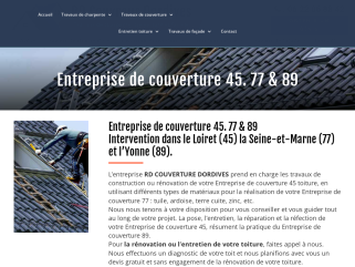 Entreprise de couverture 45. 77 & 89
Intervention dans le Loiret (45) la Seine-et-Marne (77) et l’Yonne (89).