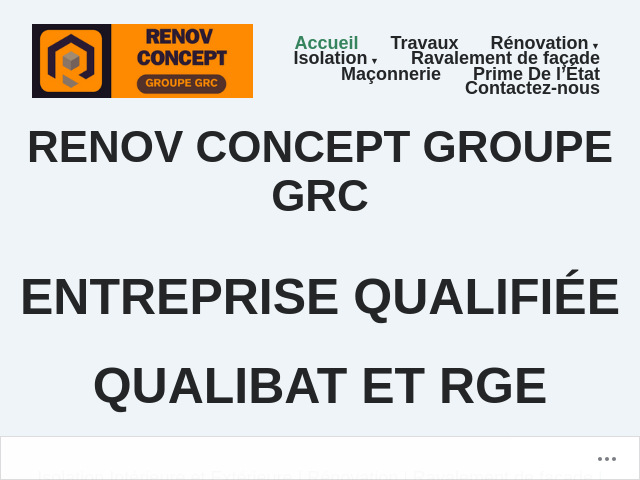 Capture d'écran de Renovation maçonnerie ravalement