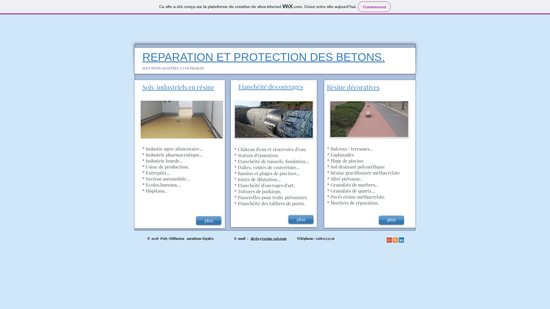 Capture d'écran de Résine de sol