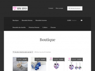 Boutique En Ligne De Bijoux