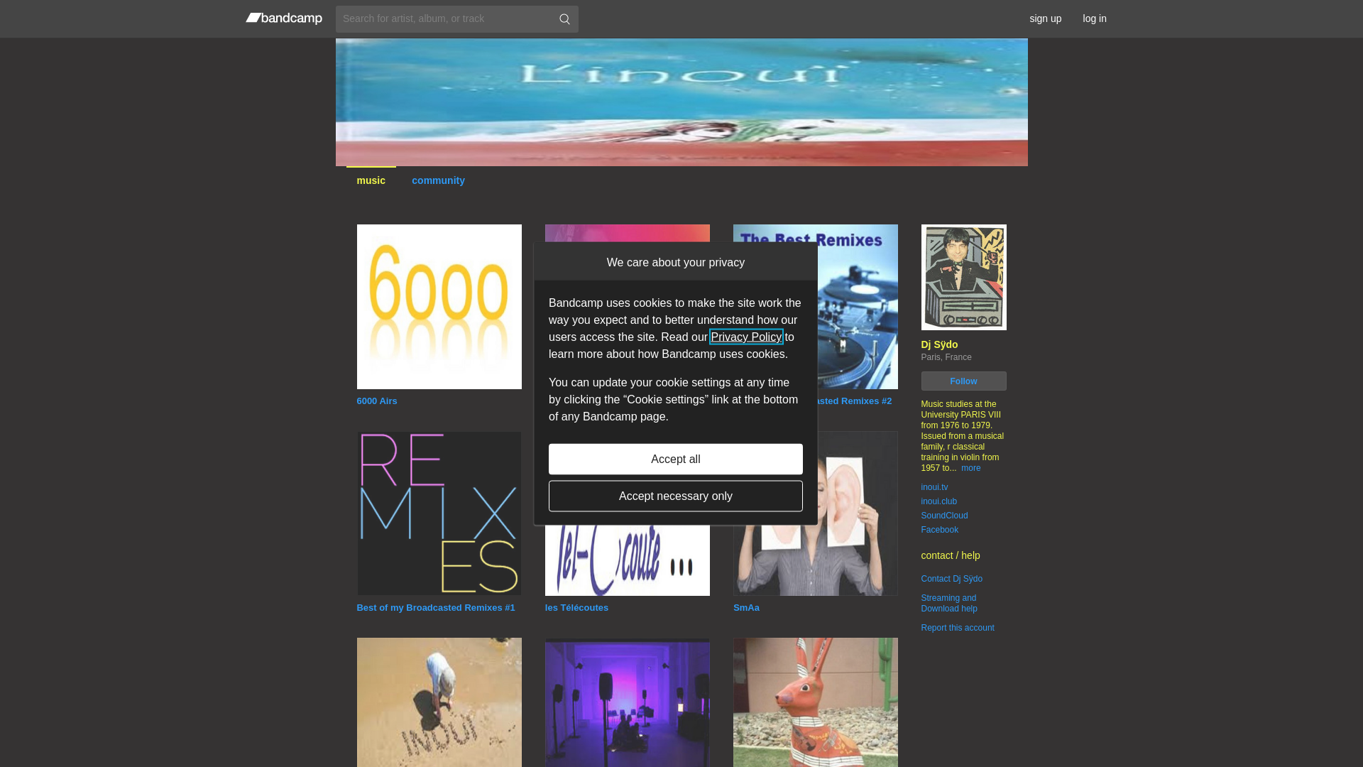 Capture d'écran de L' InOuI