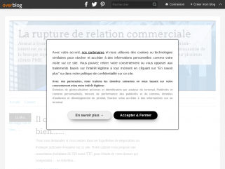 RUPTURE DE RELATION COMMERCIALE VALERIE PLOUTON AVOCAT