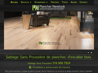 Sablage de plancher et d'escalier de bois sans poussière