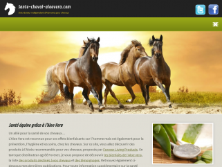 Sante cheval aloevera