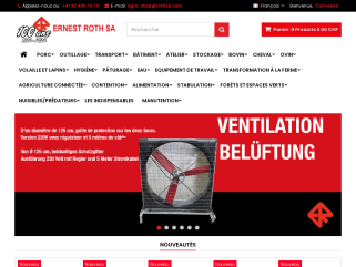 ERNEST ROTH SA - DIVISION ELEVAGE
Fournisseur de matériel agricole
