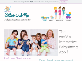 The interactive babysitting app
