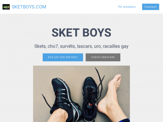 Blogay PAGAY sneakers et sketboy DOMIADDICT plan uro et skets entre mec et bogoss