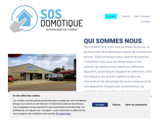 SOS DOMOTIQUE : sécurité, confort et automatisme de l'habitat 