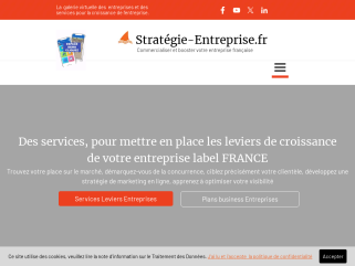Stratégie Entreprise France , 
Galerie virtuelle entreprises de France, 

