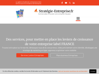 Stratégie Entreprise France , 
Galerie virtuelle entreprises de France, 
