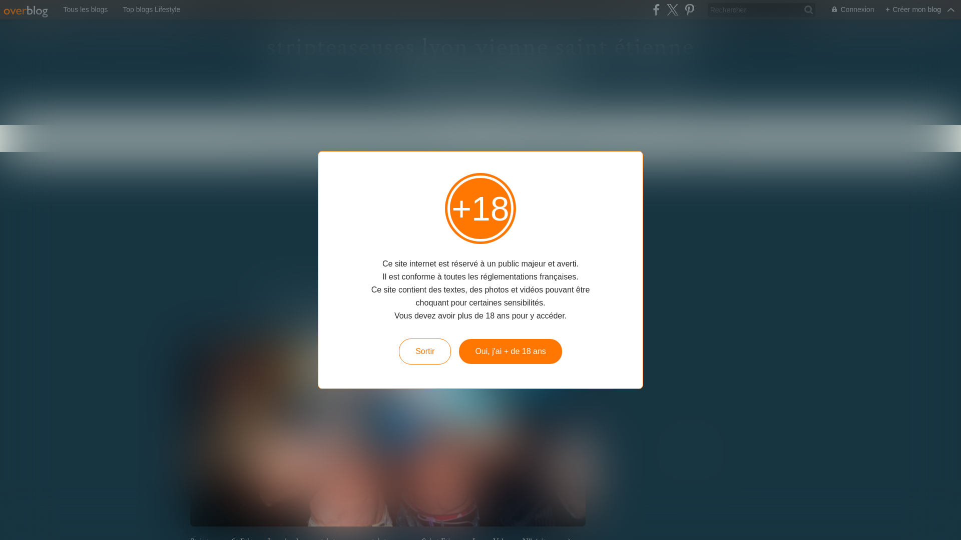 Capture d'écran de Striptease à domicile en discothèques ou restaurant pour evjf.