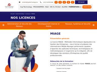 Professionnel Licence Professionnel