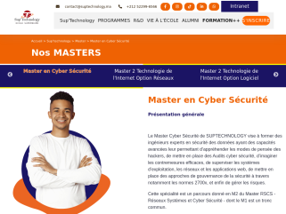 Master cyber sécurité