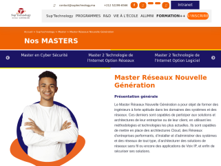 Master réseaux nouvelle génération