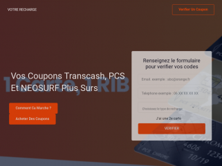 VÉRIFIER UNE RECHARGE PCS|TRANSCASH|NEOSURF|TABACVALIDATION.COM