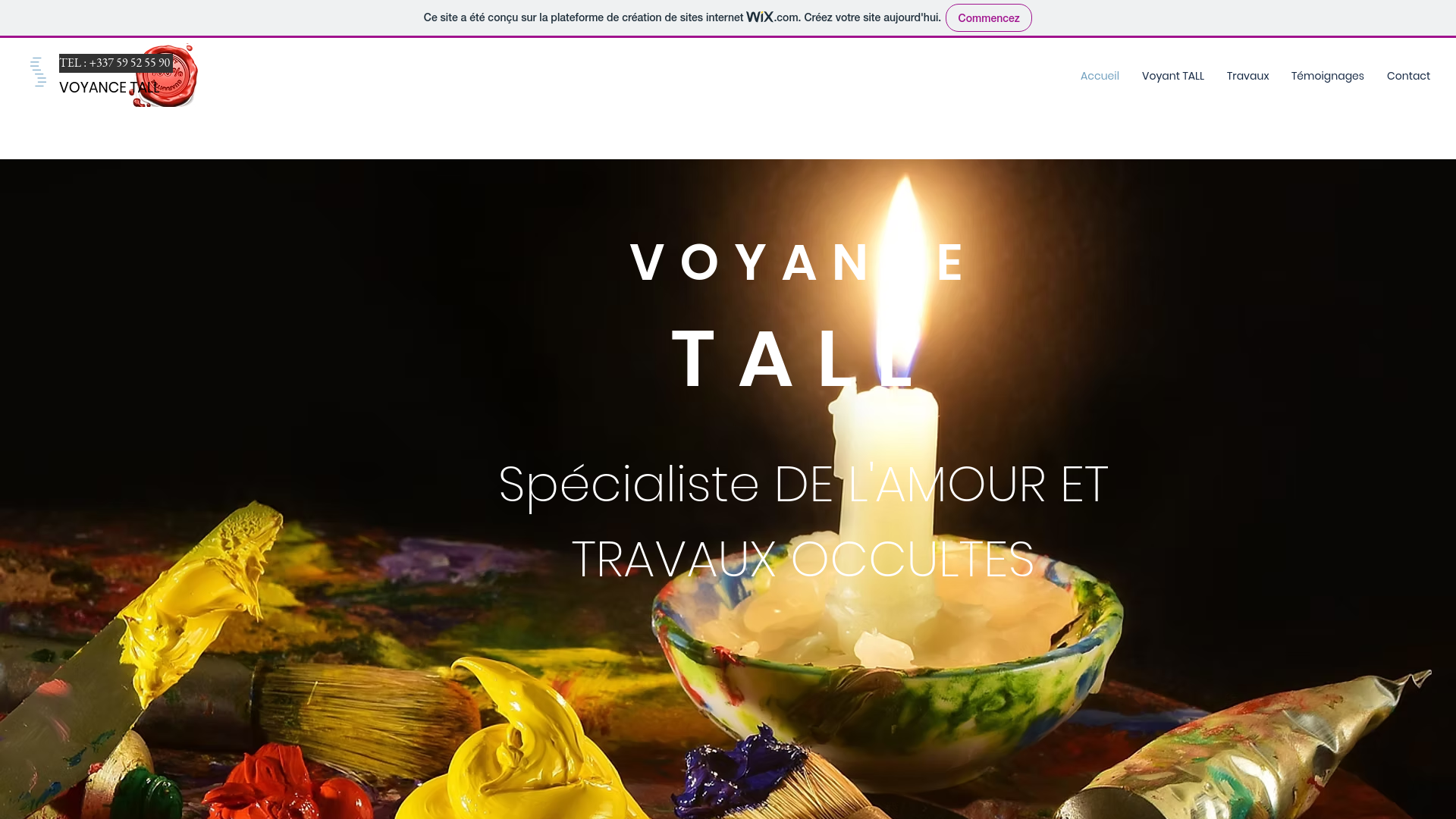 Capture d'écran de Spécialiste DE L'AMOUR ET TRAVAUX OCCULTES à Toulouse et environs