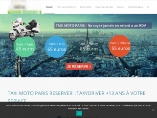Votre taxi moto à Paris.