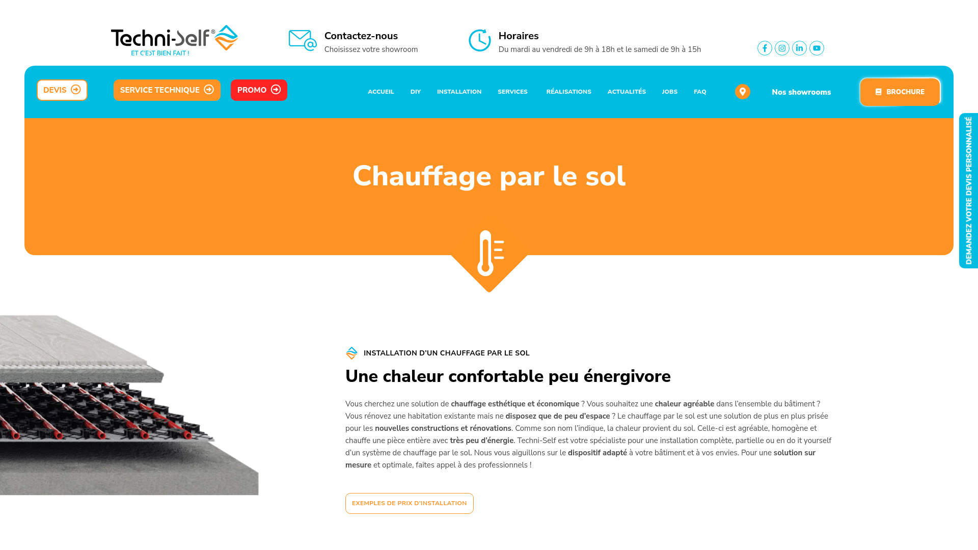 Techni-self do it yourself et  montage complet des techniques du bâtiment