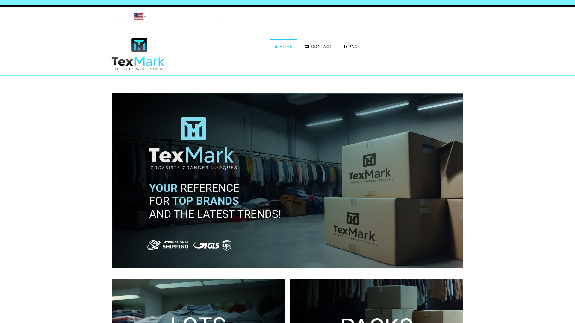 Capture d'écran de Grossiste de marques