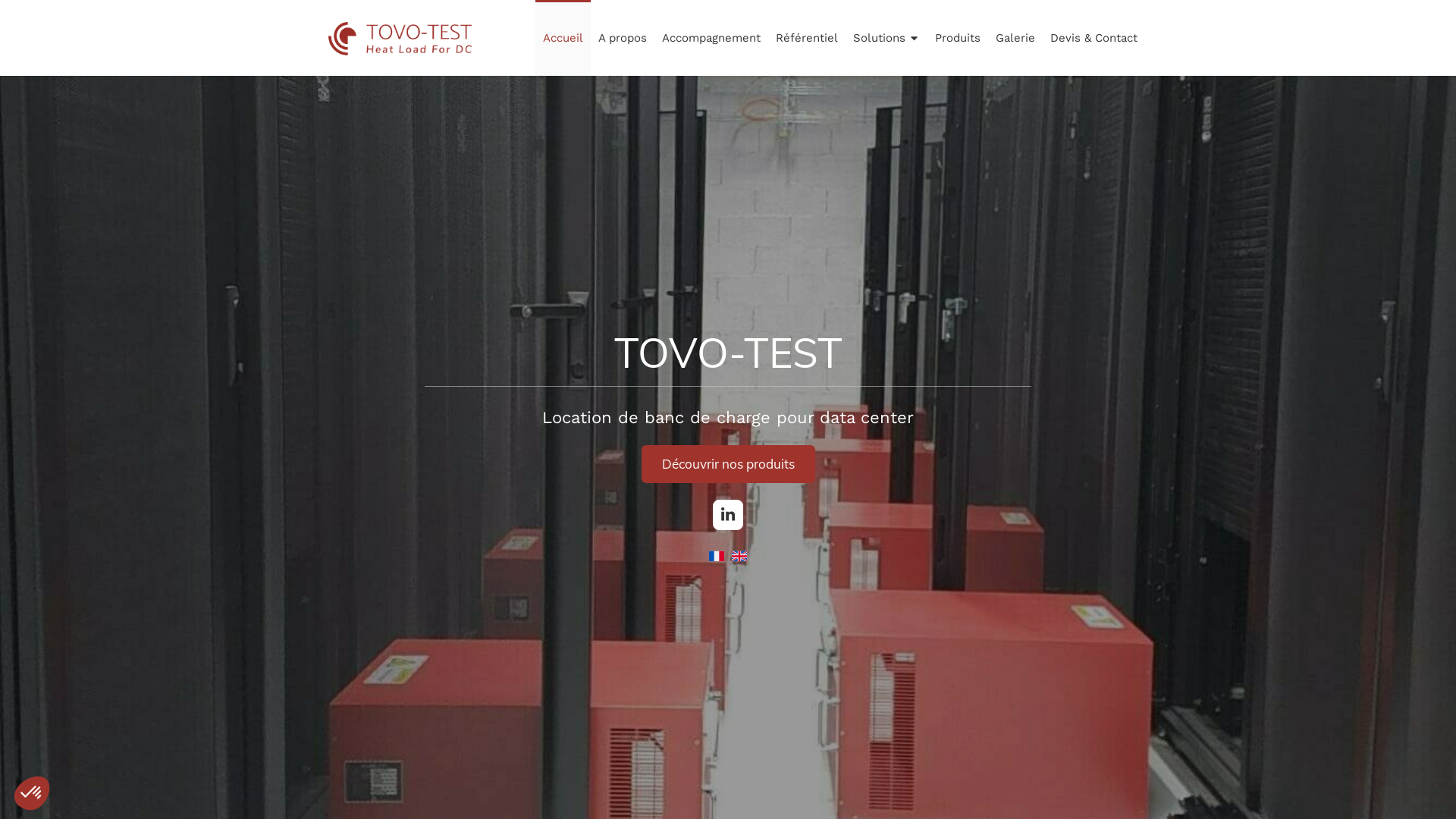 Capture d'écran de Location de bancs de charge pour data center et Test de salle informatique !