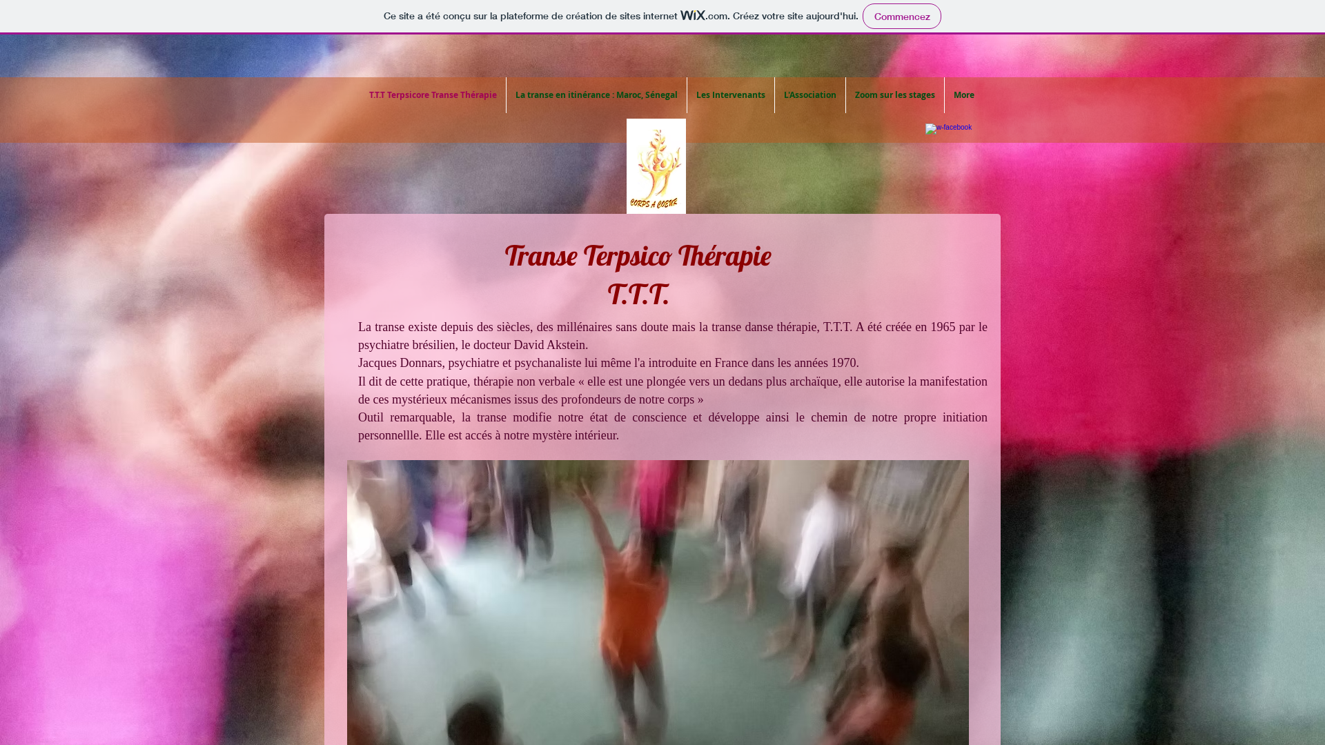 Capture d'écran de Transe et Nomadisme
Un voyage hors du temps pour une transformation intérieure
Site ami :https://lying.fr 