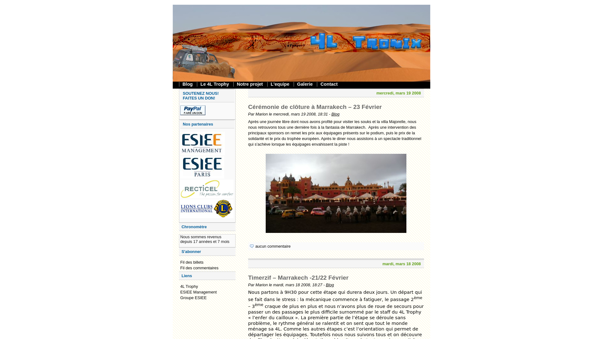 Capture d'écran de 4L Tronix