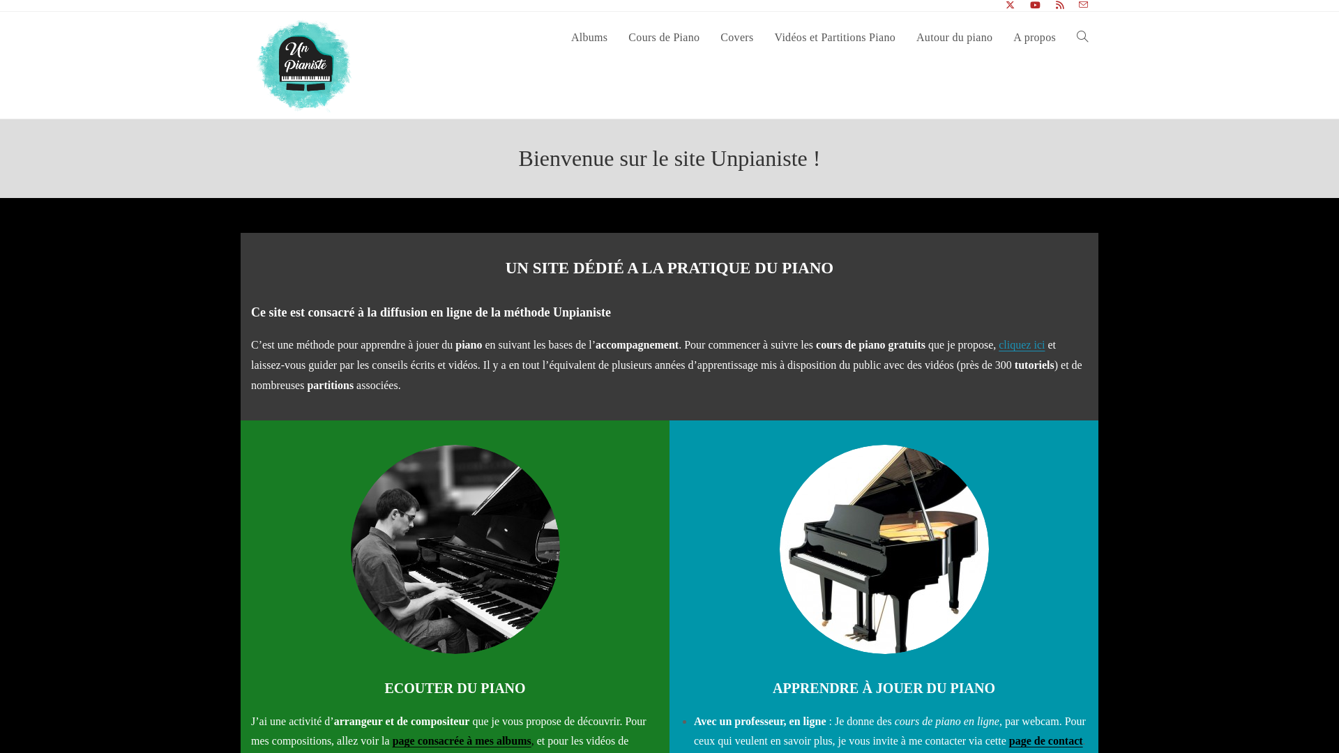 Capture d'écran de Tout pour écouter ou jouer du piano gratuitement !