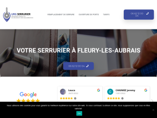 Dépannage serrurier plombier chez le particulier 7/7 24H/24H dans les 30 minutes a fleury les aubrais
