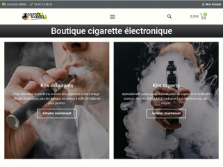 Boutique cigarette électronique, e-liquide et accessoire.
Site d'achat en ligne e-cigarette. Nos marques : Vaporesso, Eleaf, Joyetech, Aspire etc. Acheter vos e-liquides et pas cher.
