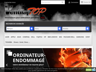 VENTILAPTOP - BOUTIQUE DE VENTILATEURS POUR ORDINATEURS PORTABLES