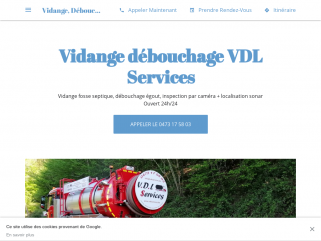 Vidange fosse septique VDL Services Namur