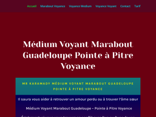 Médium Voyant Marabout Guadeloupe - Pointe à Pitre Voyance