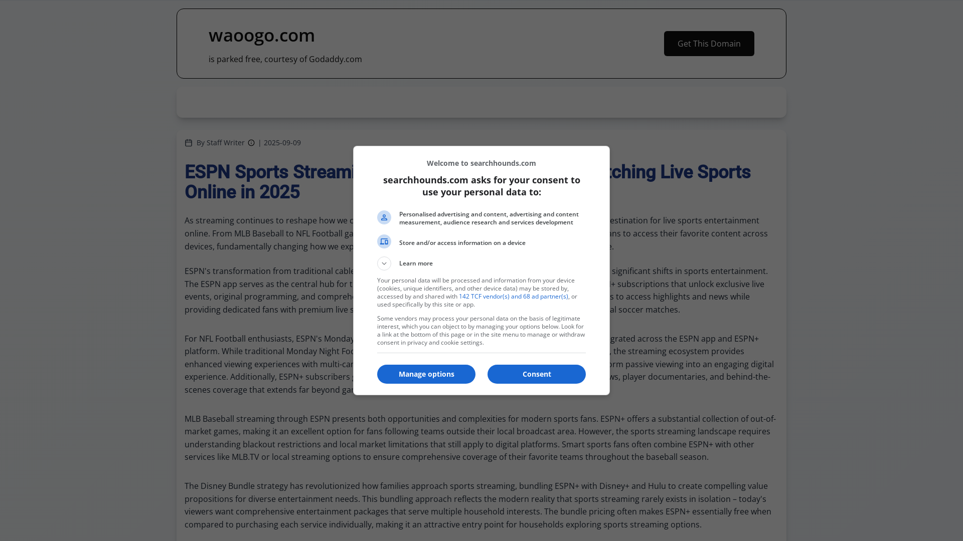 Capture d'écran de Waoogo est l'un des plus puissants comparateurs de voyages du marché.