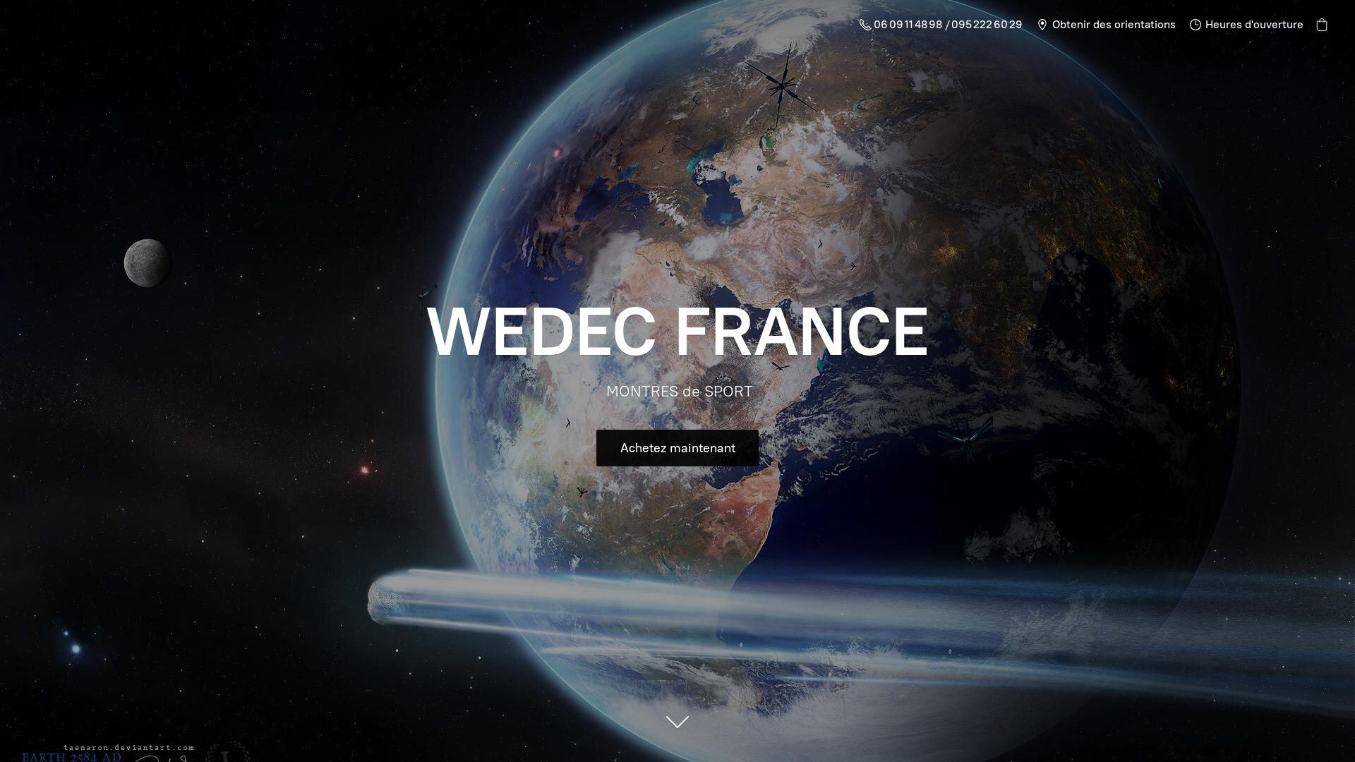 Capture d'écran de MONTRES SPORT