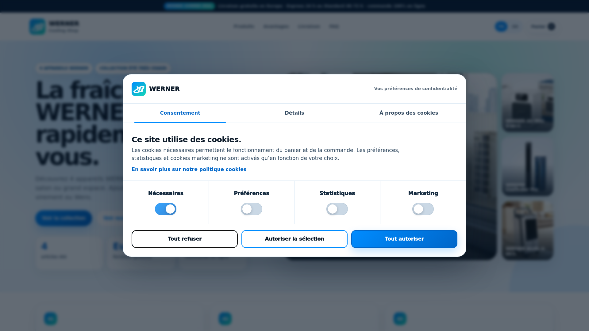 WERNERLY – Climatisation, rafraîchissement et confort maison